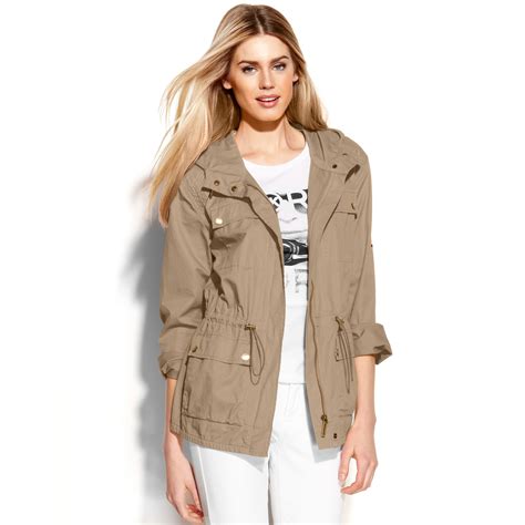 michael kors hooded anorak